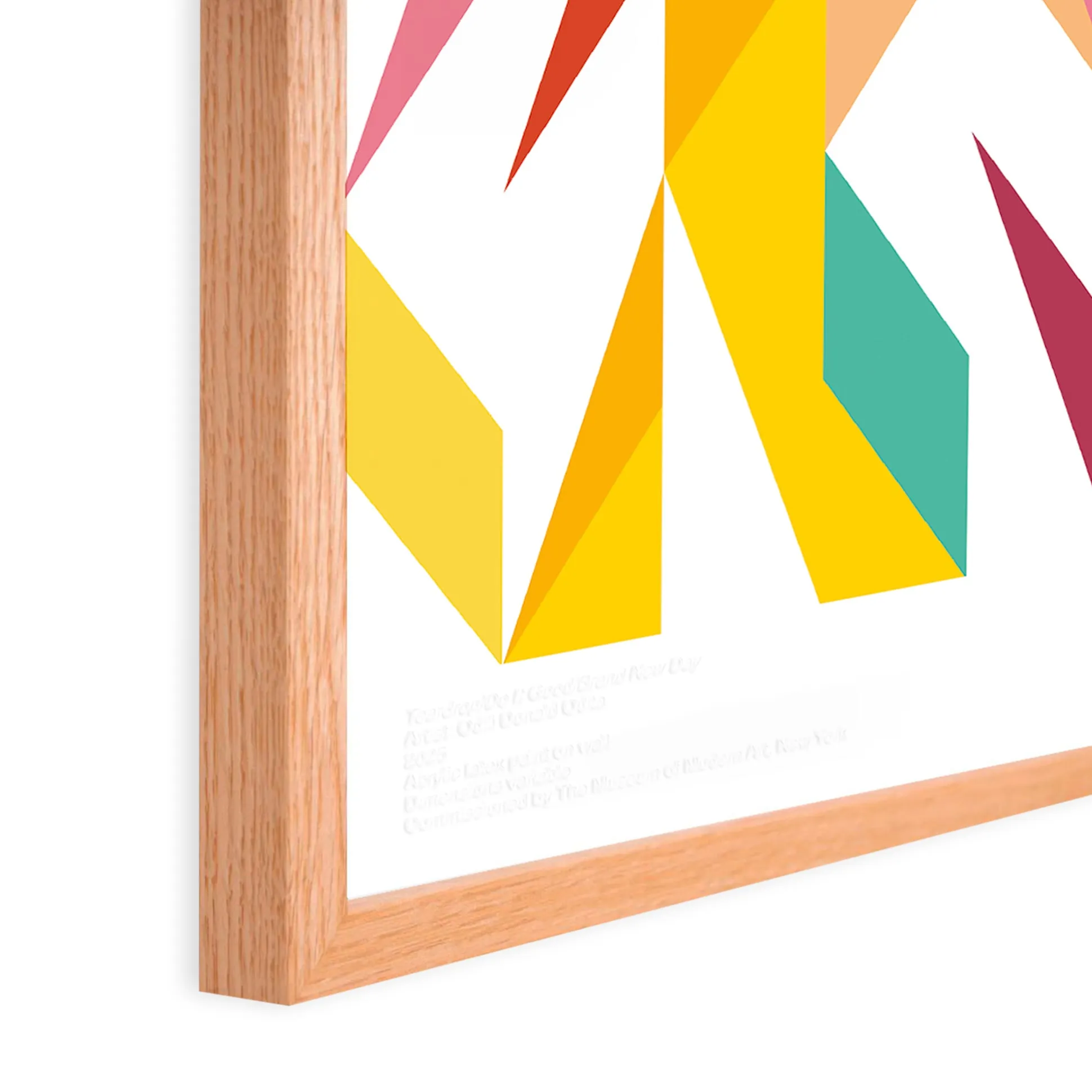 Odili Donald Odita Teardrop/Do It Good/Brand New Day Poster