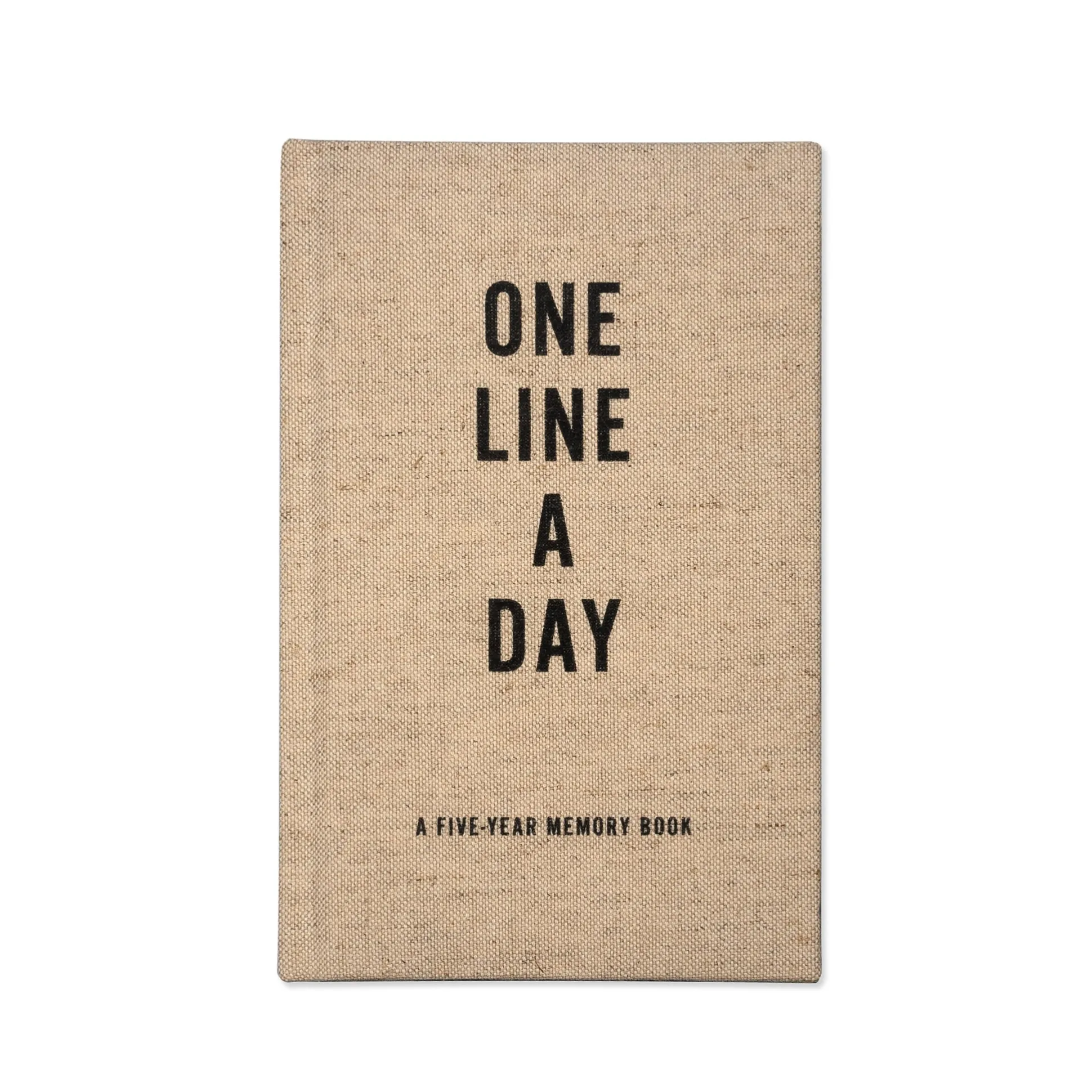 One Line a Day: A Five-Year Memory Book - Clothbound
