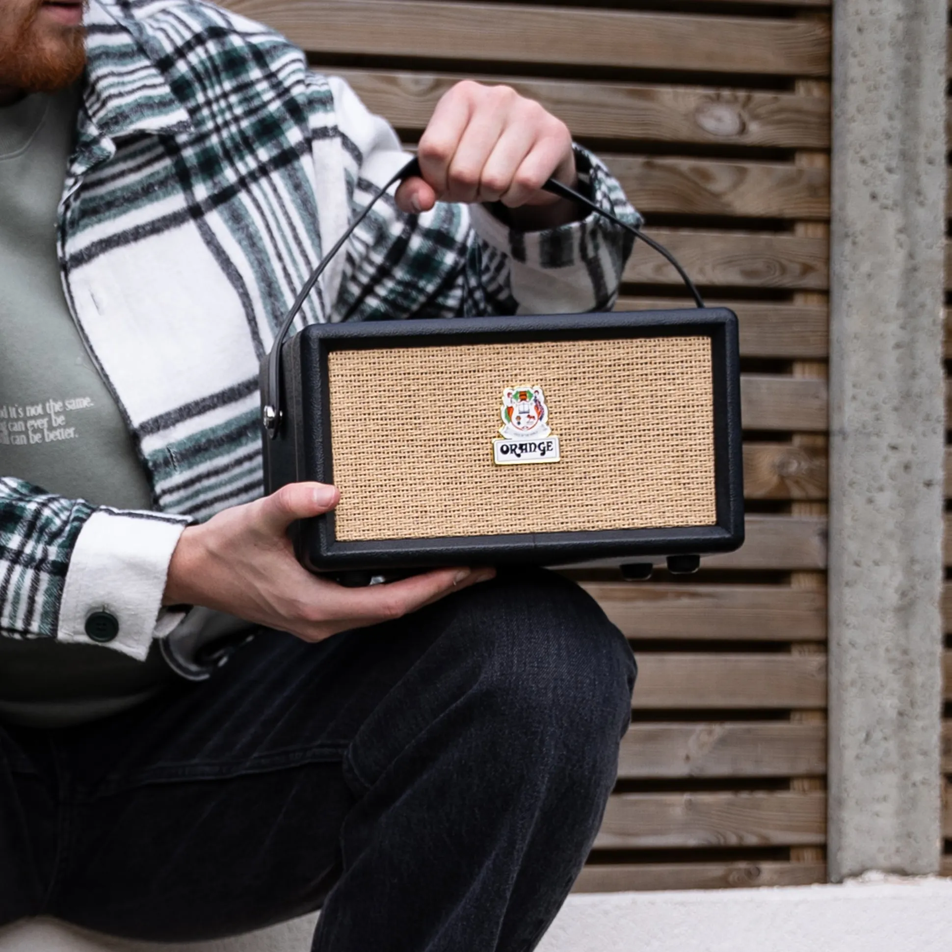 Orange Box Bluetooth Portable Speaker