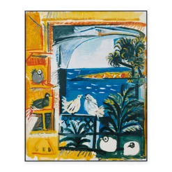 Pablo Picasso The Pigeons Framed Print
