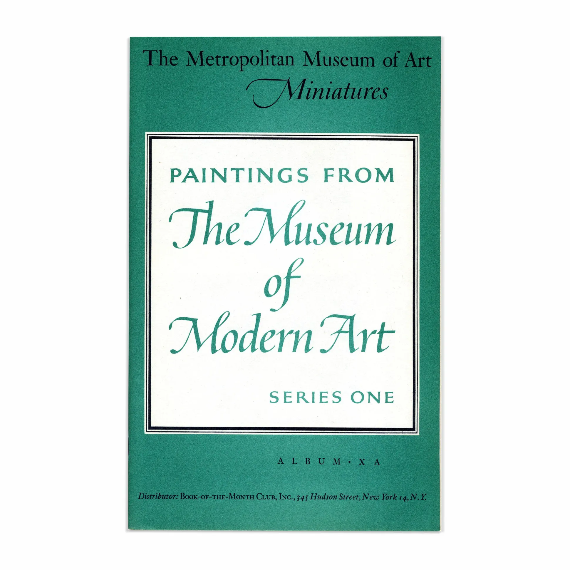 Paintings from MoMA and Metropolitan Miniatures