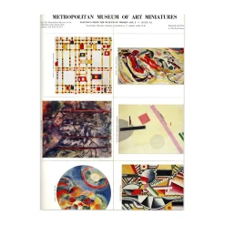 Paintings from MoMA and Metropolitan Miniatures