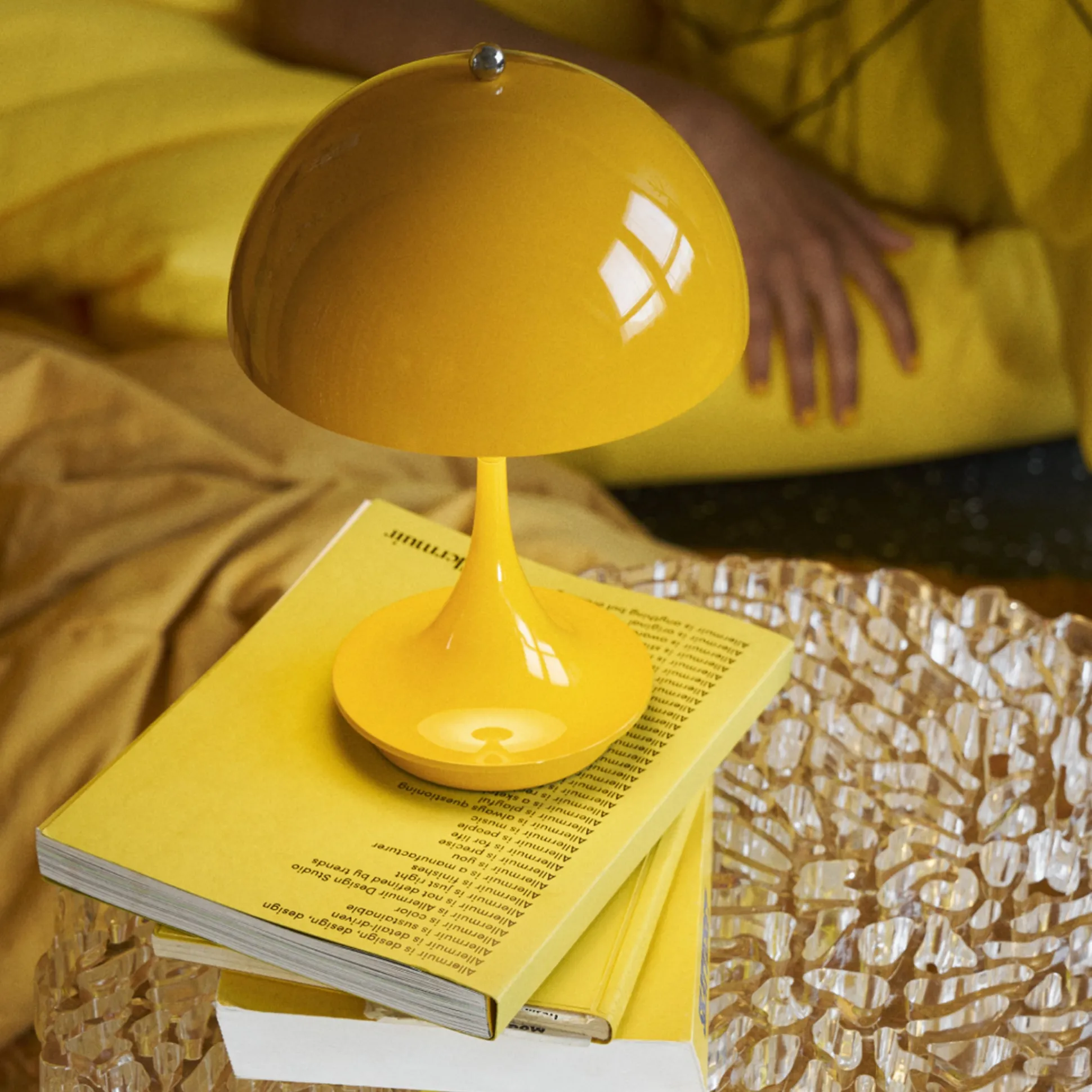 Panthella 160 Portable Table Lamp