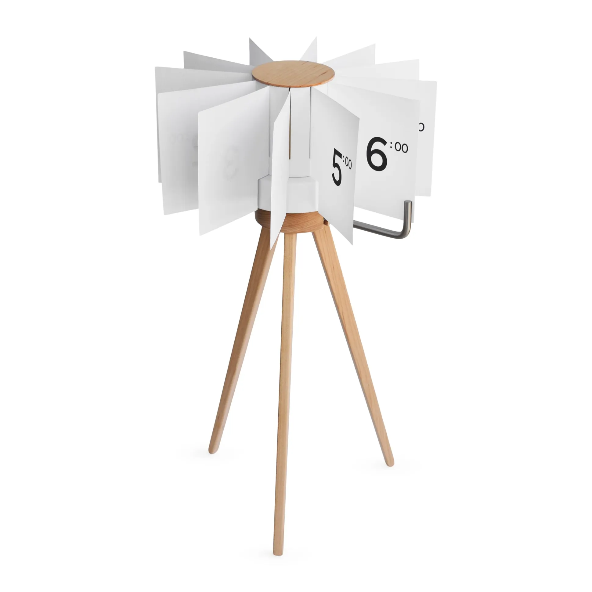 Paper Leaves NRH Mini Desk Clock