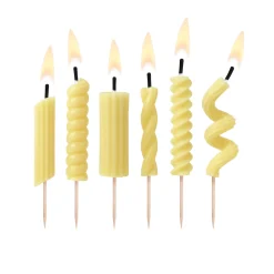 Pasta Party Candles - Set of 6