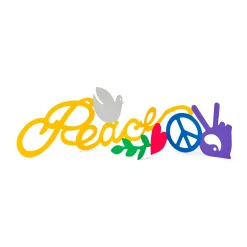 Peace Holiday Pop-Up Cards - Set of 8