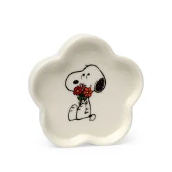 Peanuts Stoneware Dish - Flower