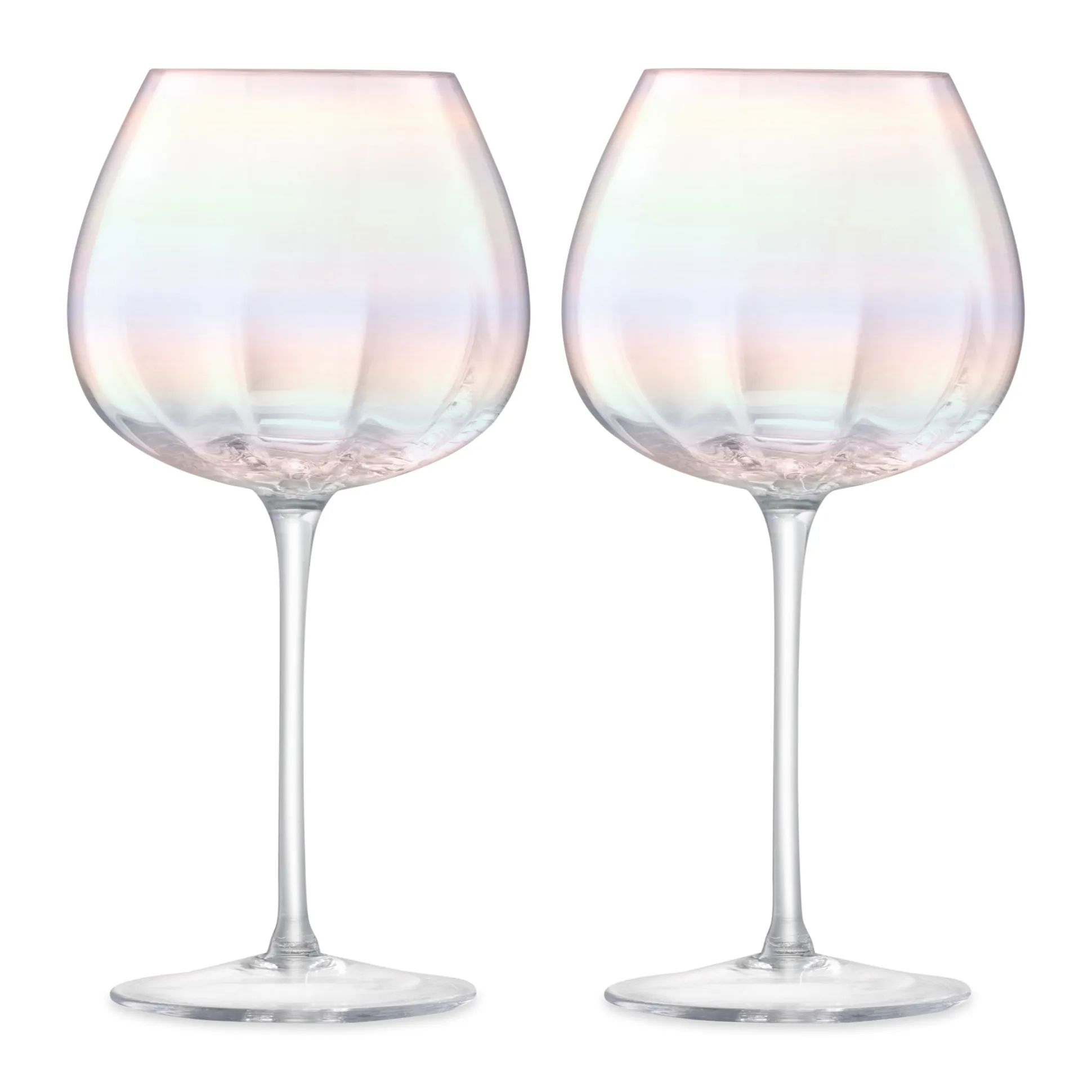 Pearl Glass Drinkware - Set of 2 - Red Wine