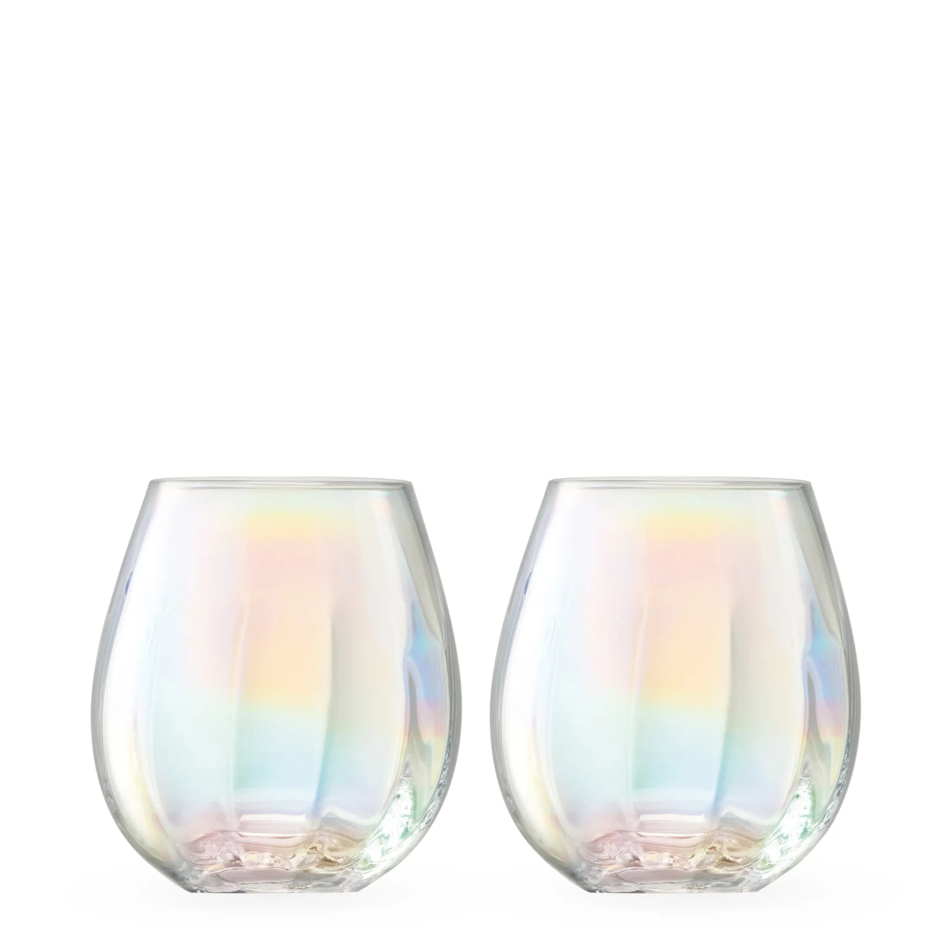 Pearl Glass Drinkware - Set of 2 - Tumbler