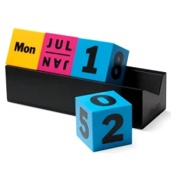 Perpetual Cubes Calendar