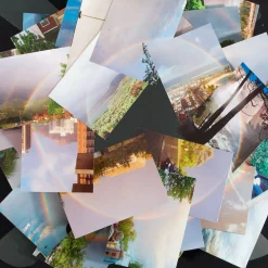 Peter Coffin: Untitled (Spiral Pop-Up Photo Album)