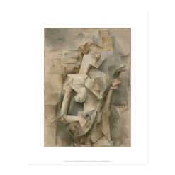 Picasso: Girl With A Mandolin Print