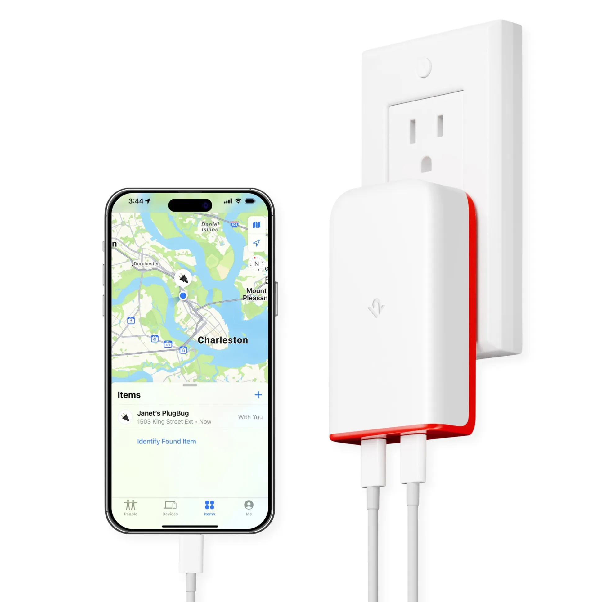 PlugBug Adapter with FindMy