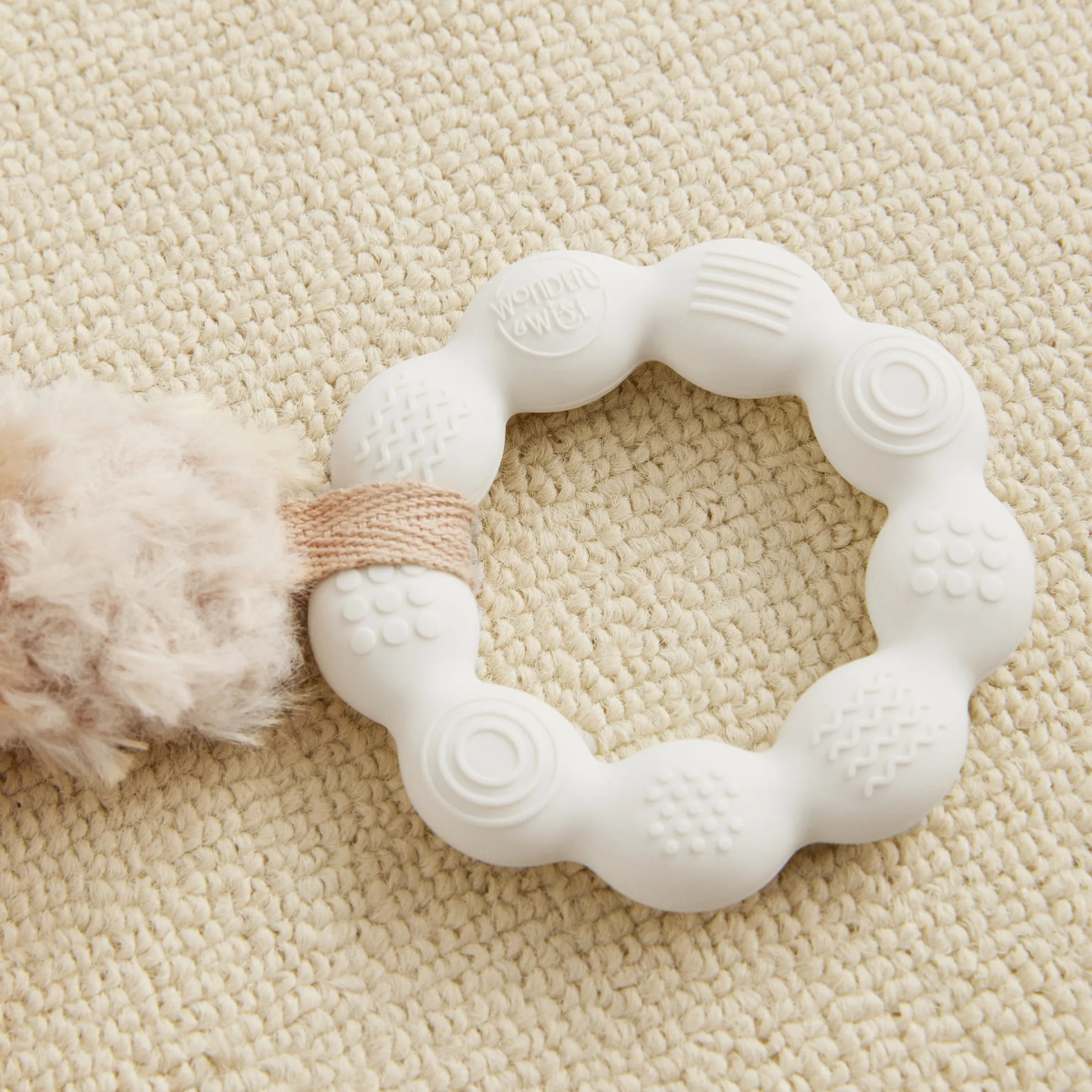 Plush Bear Lovey Baby Teether
