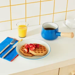 Porcelain Enamel Milk Pan