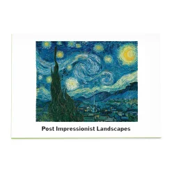 Post Impressionism Note Card Box