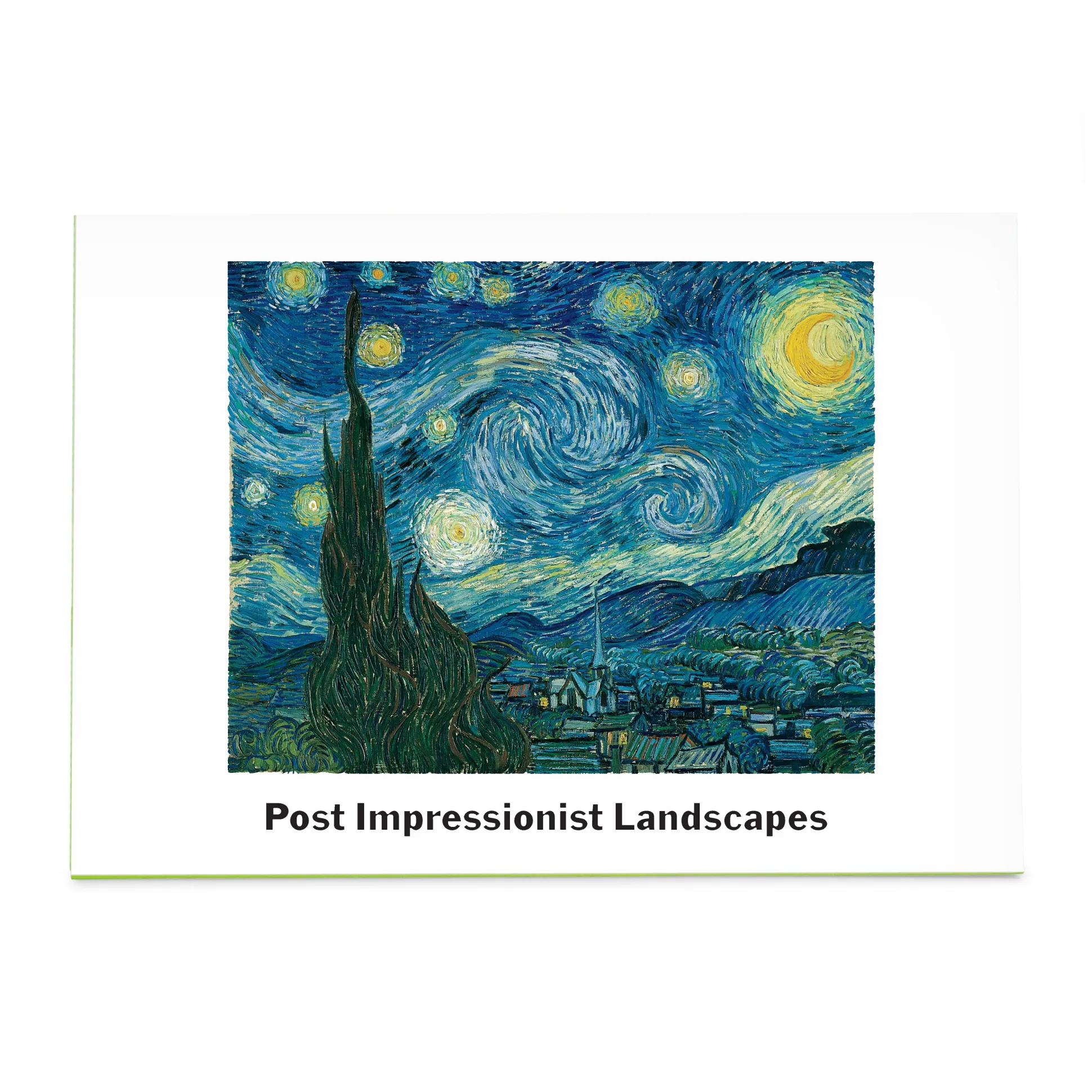 Post Impressionism Note Card Box