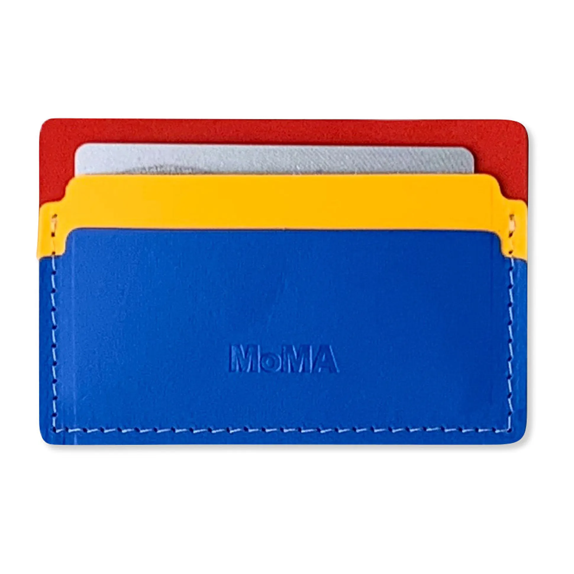 Primary Recycled Leather Cardholder