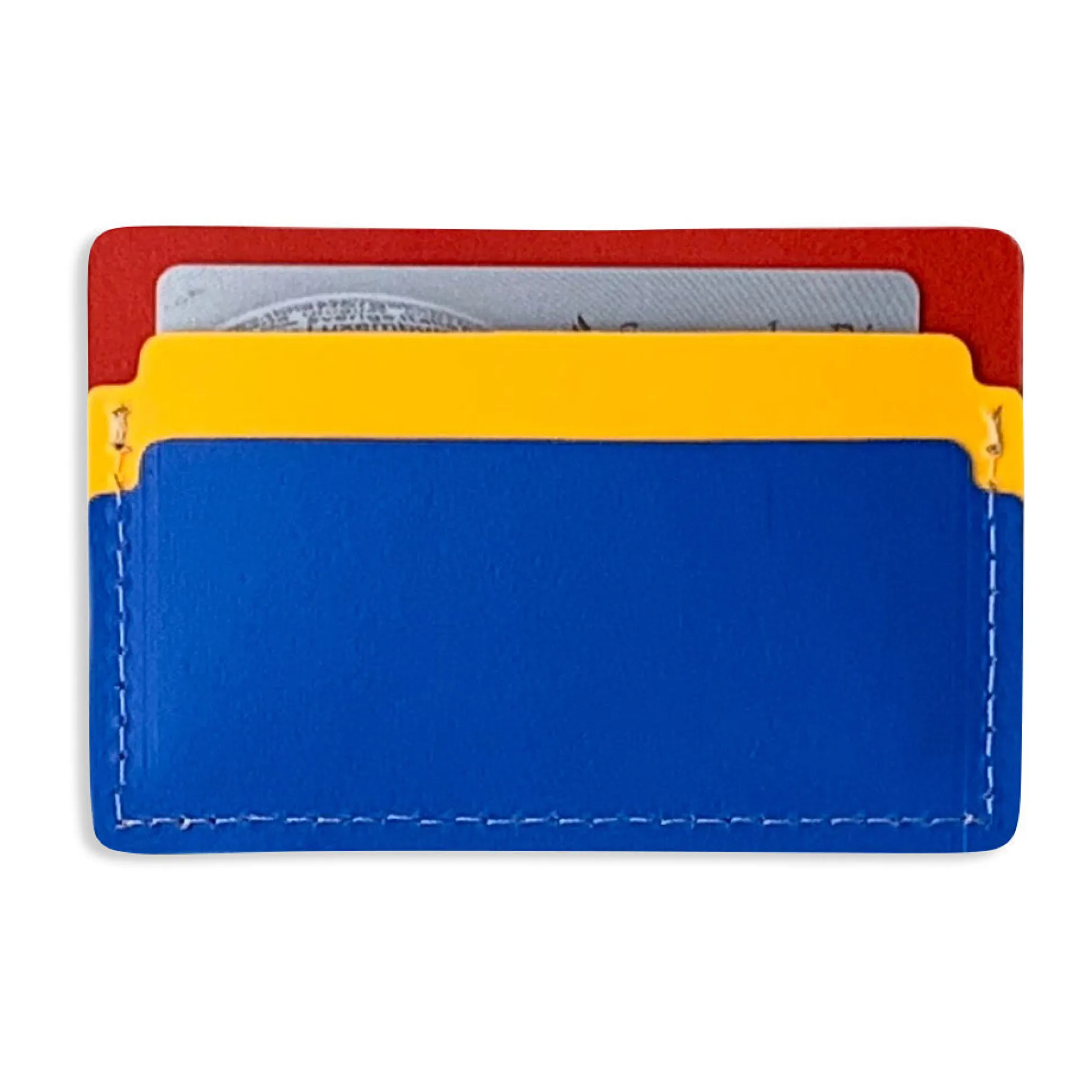 Primary Recycled Leather Cardholder