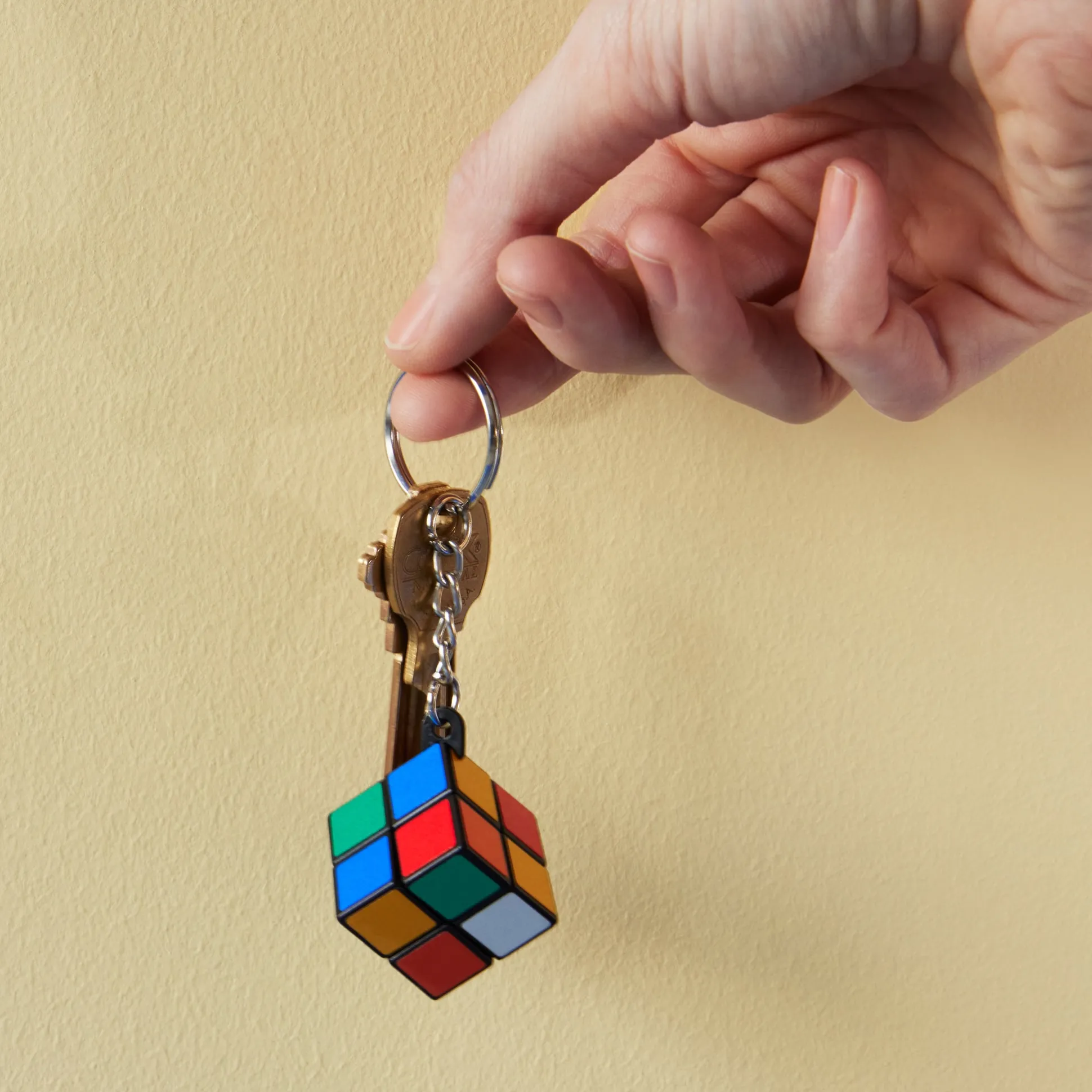 Reflector Magic Cube Keyring