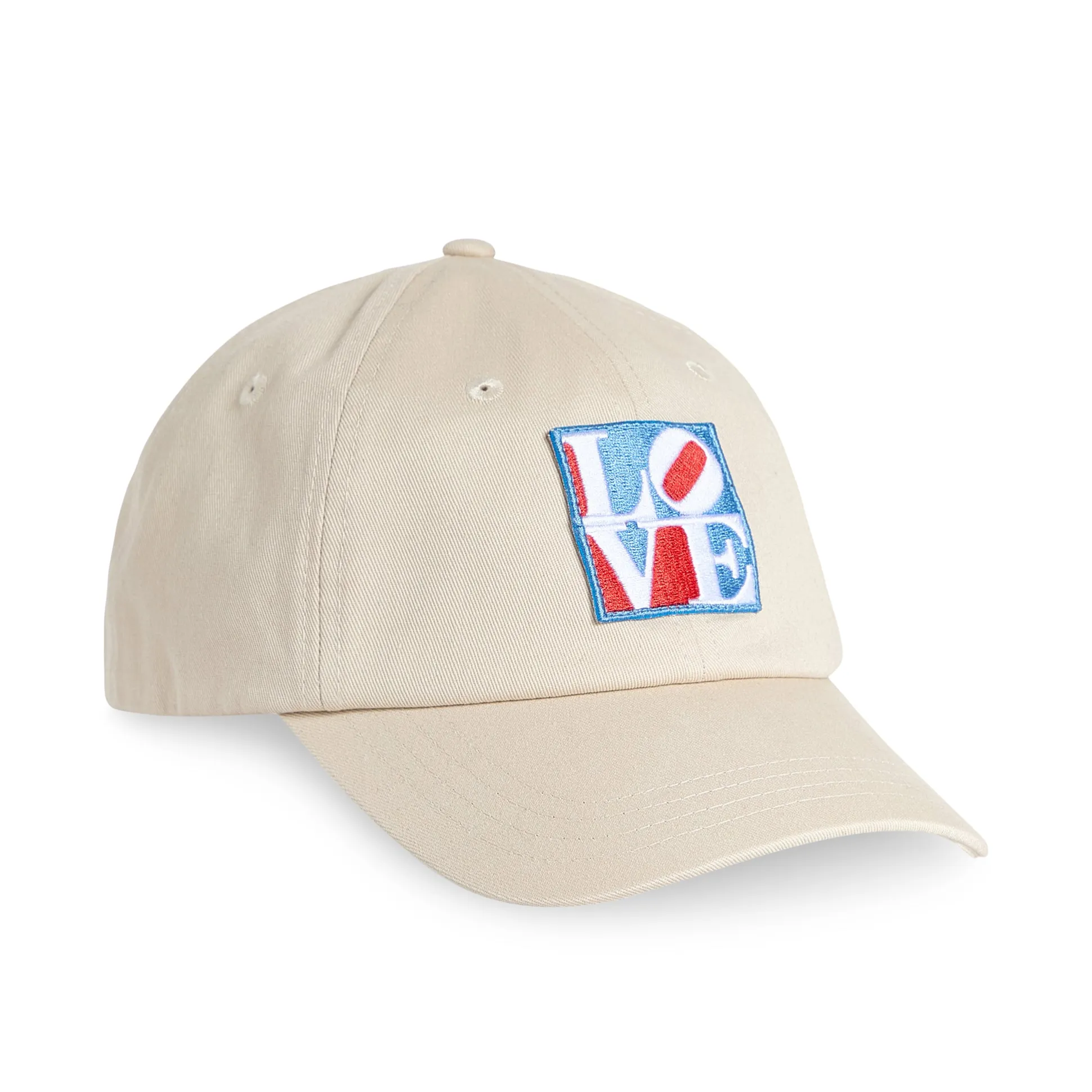 Robert Indiana LOVE Cotton Canvas Baseball Cap