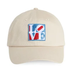 Robert Indiana LOVE Cotton Canvas Baseball Cap