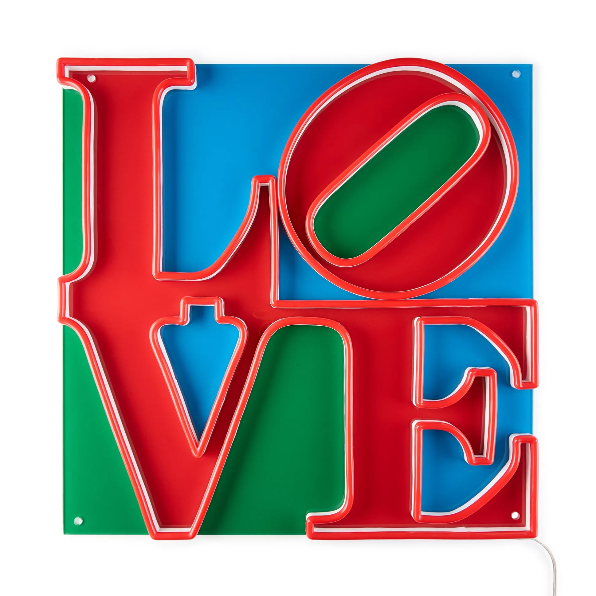 Robert Indiana LOVE Neon Sign
