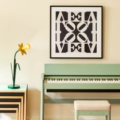 Robert Indiana Love Rises Framed Poster
