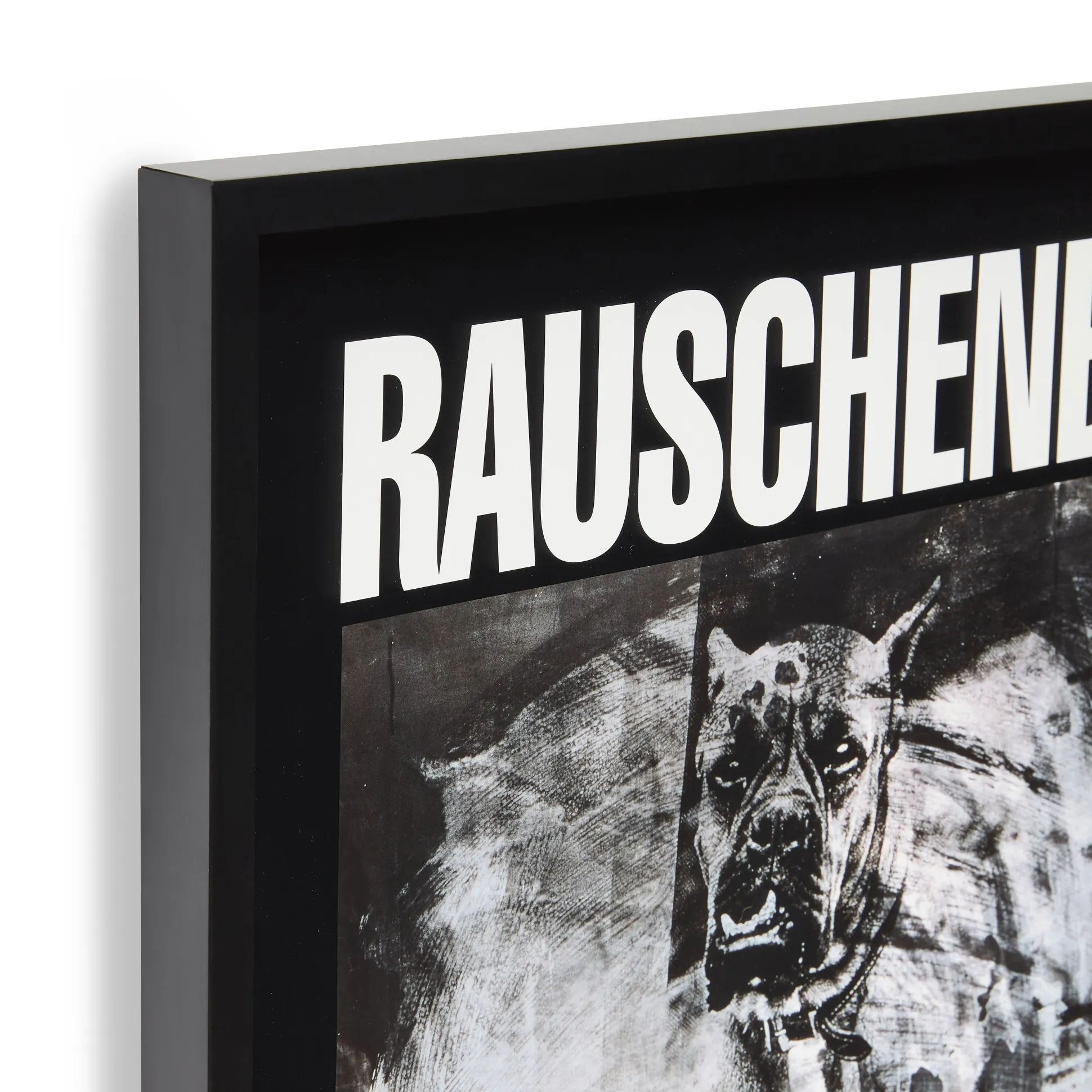 Robert Rauschenberg Night Shades & Urban Bourbons Framed Poster