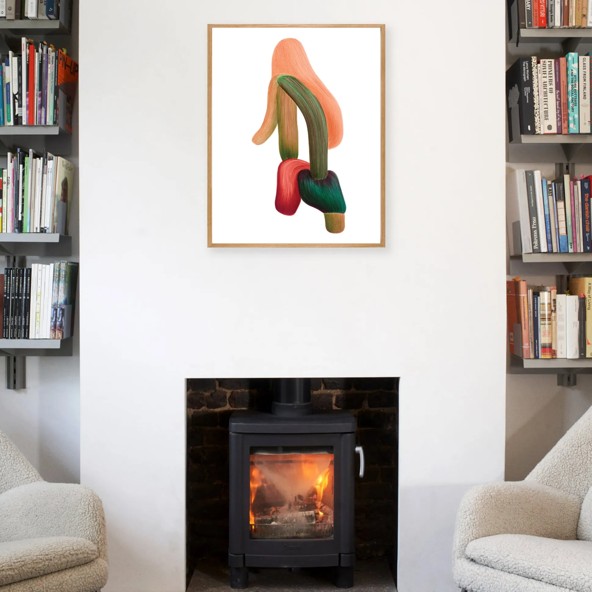 Ronan Bouroullec Drawing 25 Framed Poster
