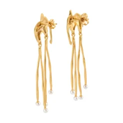 Salvador Dalí Gold-Plated Elephant Earrings