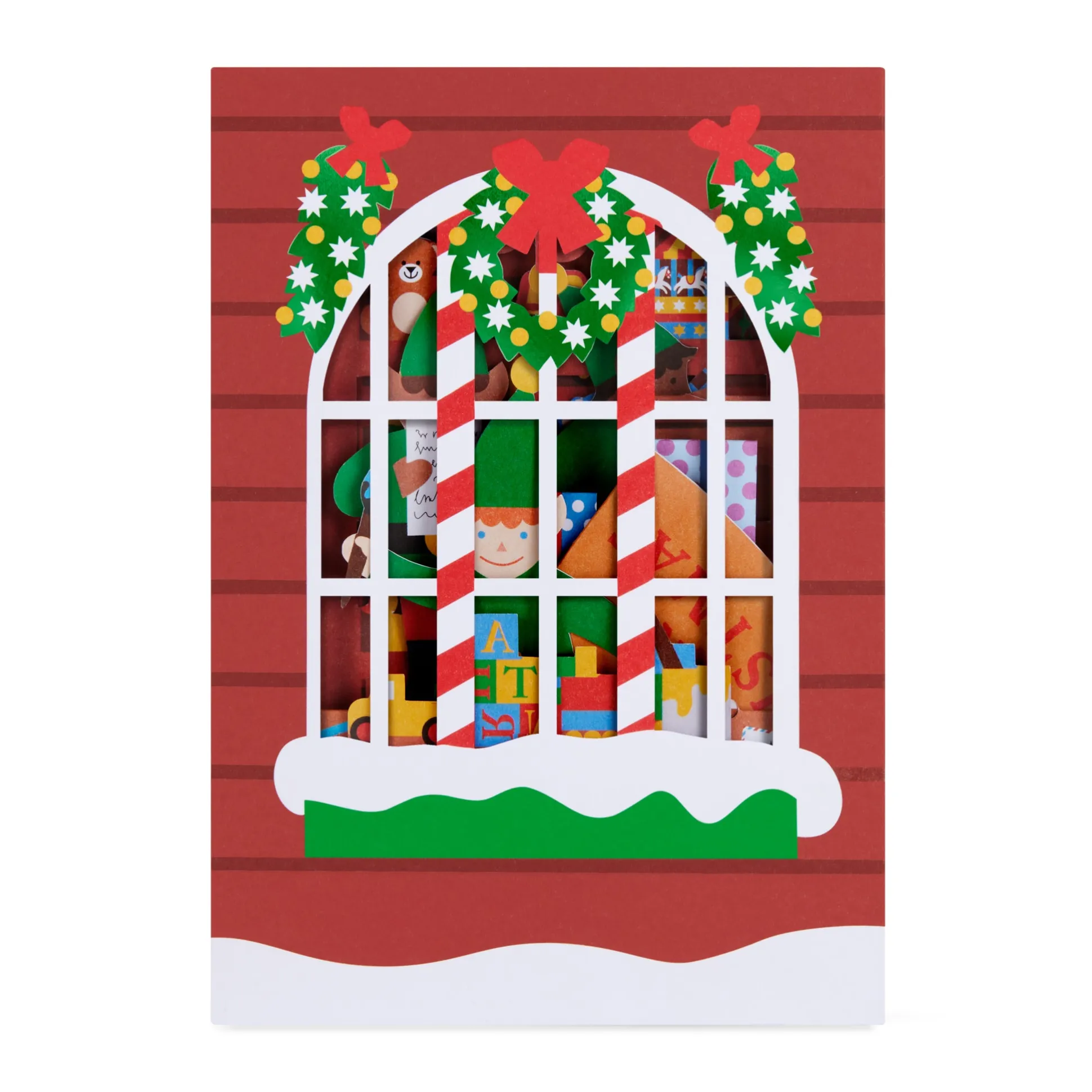 Santa’s Workshop Holiday Pop-Up Cards - Set of 8