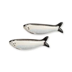 Sardine Salt & Pepper Shakers - Set of 2