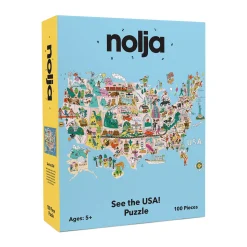 See the USA! Jigsaw Puzzle - 100 pieces