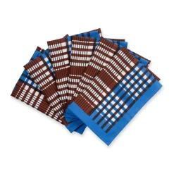Shetland Plaid Cotton Table Linens - Napkins S/4