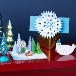 Shining Star Holiday Pop-Up Cards - Set of 8