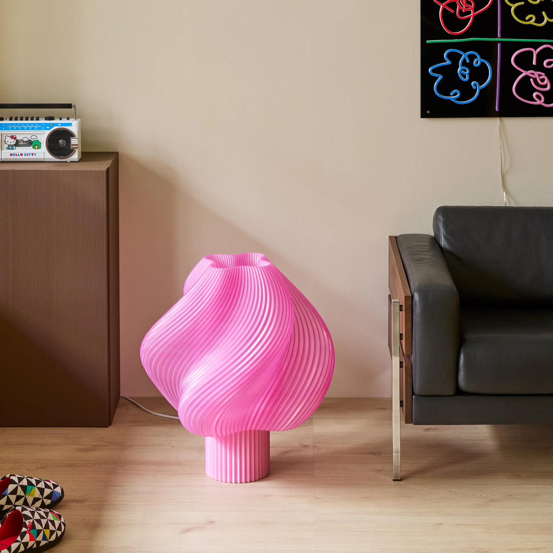 Soft Serve 3D-Printed Lamp