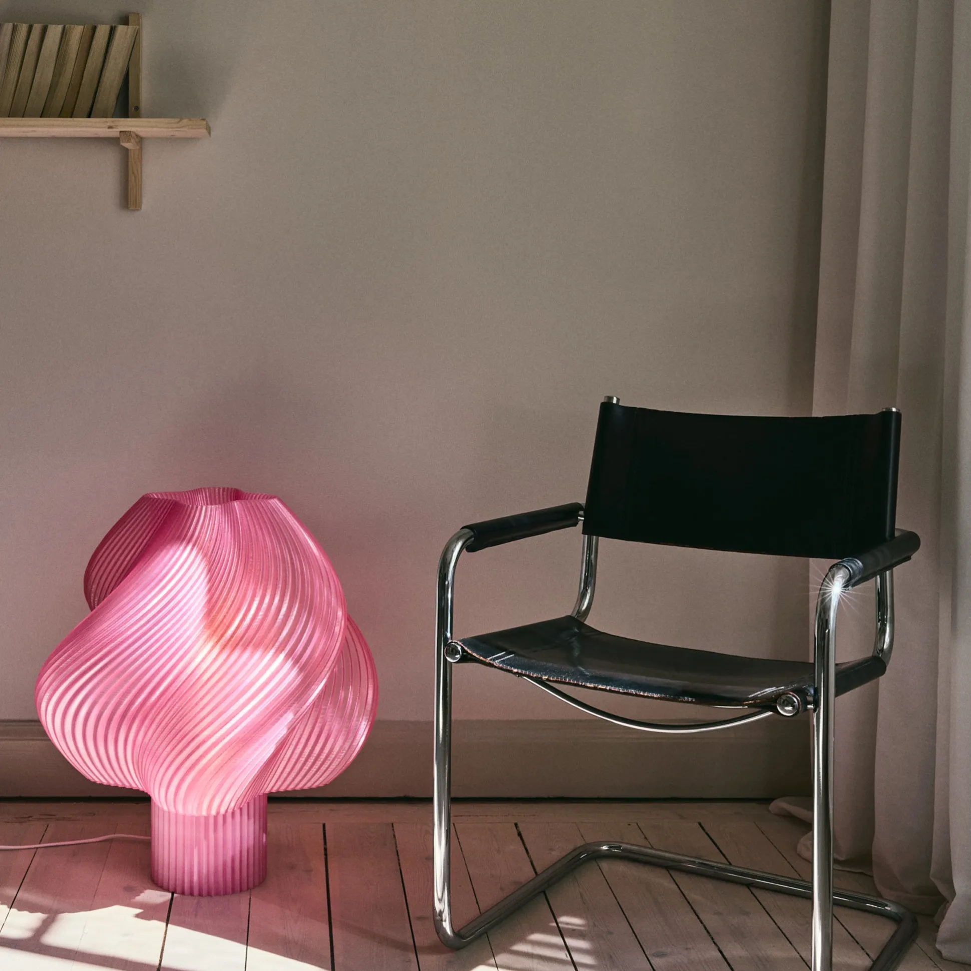 Soft Serve 3D-Printed Lamp