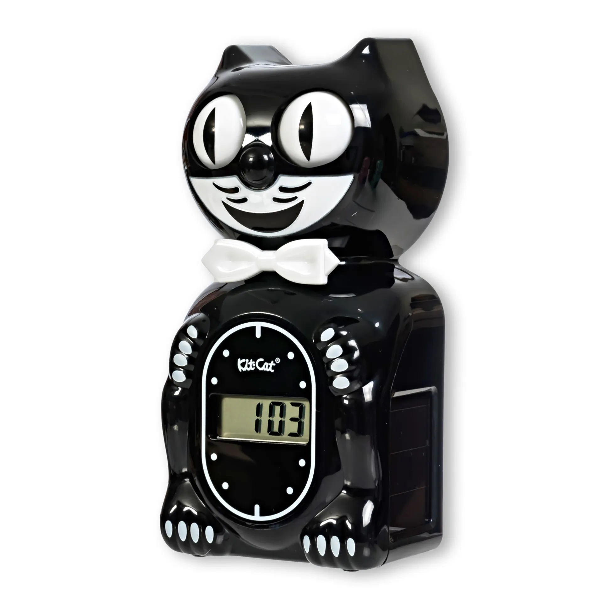 Solar Kit-Cat Digital Alarm Clock