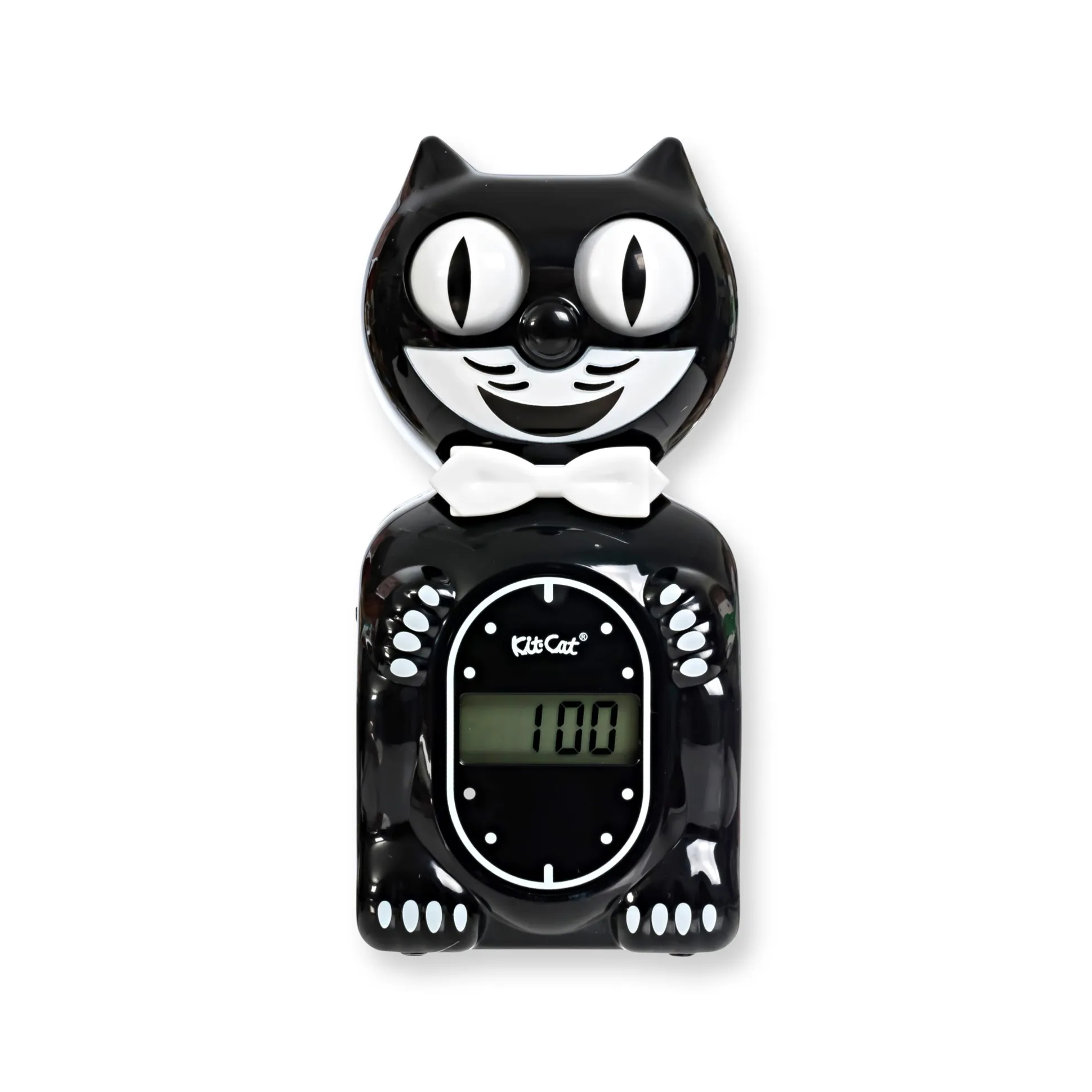 Solar Kit-Cat Digital Alarm Clock