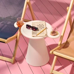 SOS Side Table & Stool from Heller