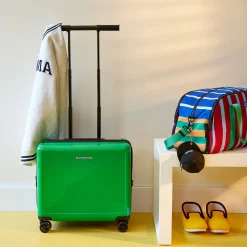Square Expandable Suitcase with TT Handle - Carry-On
