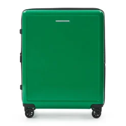Square Expandable Suitcase with TT Handle - Checked