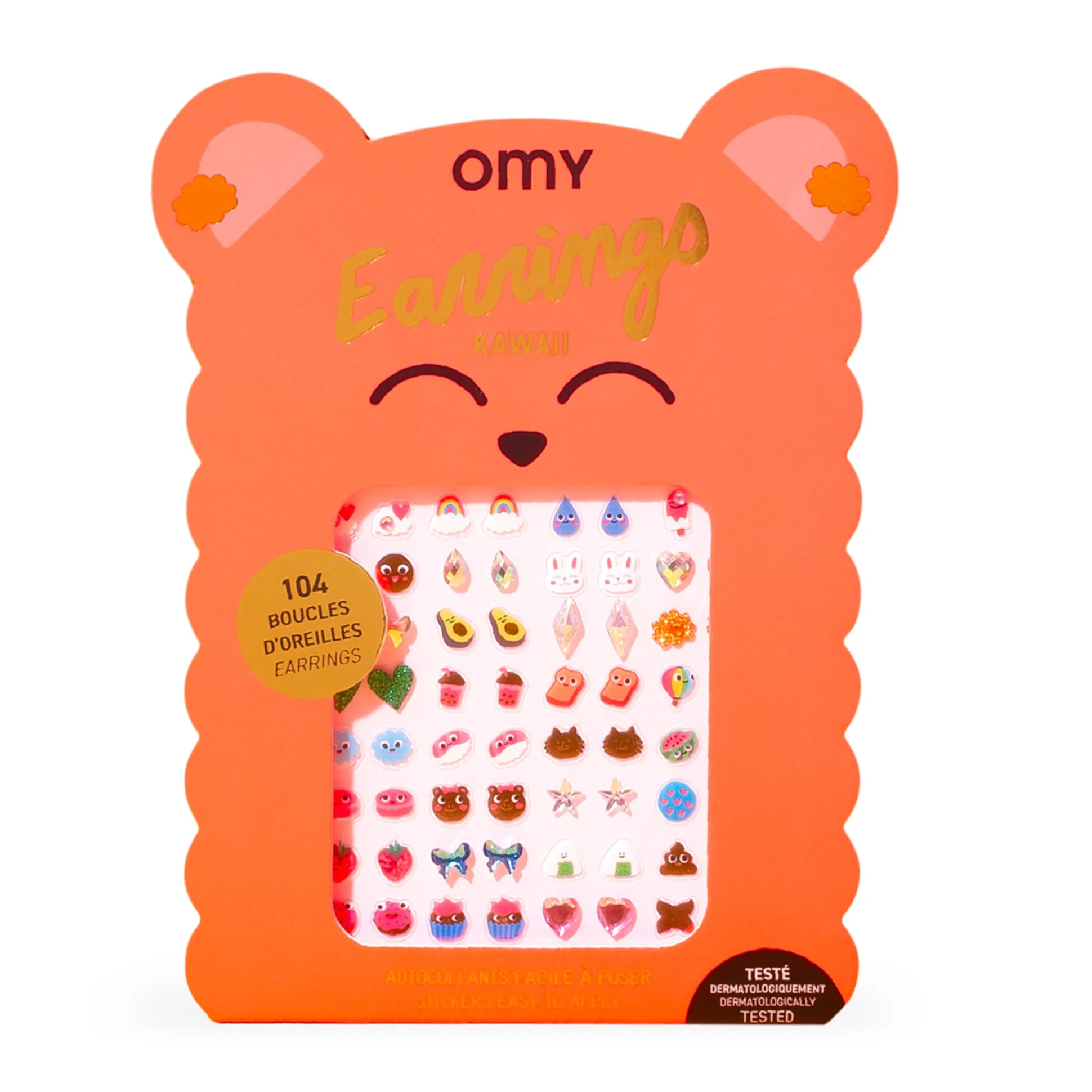 Sticker Earrings for Kids