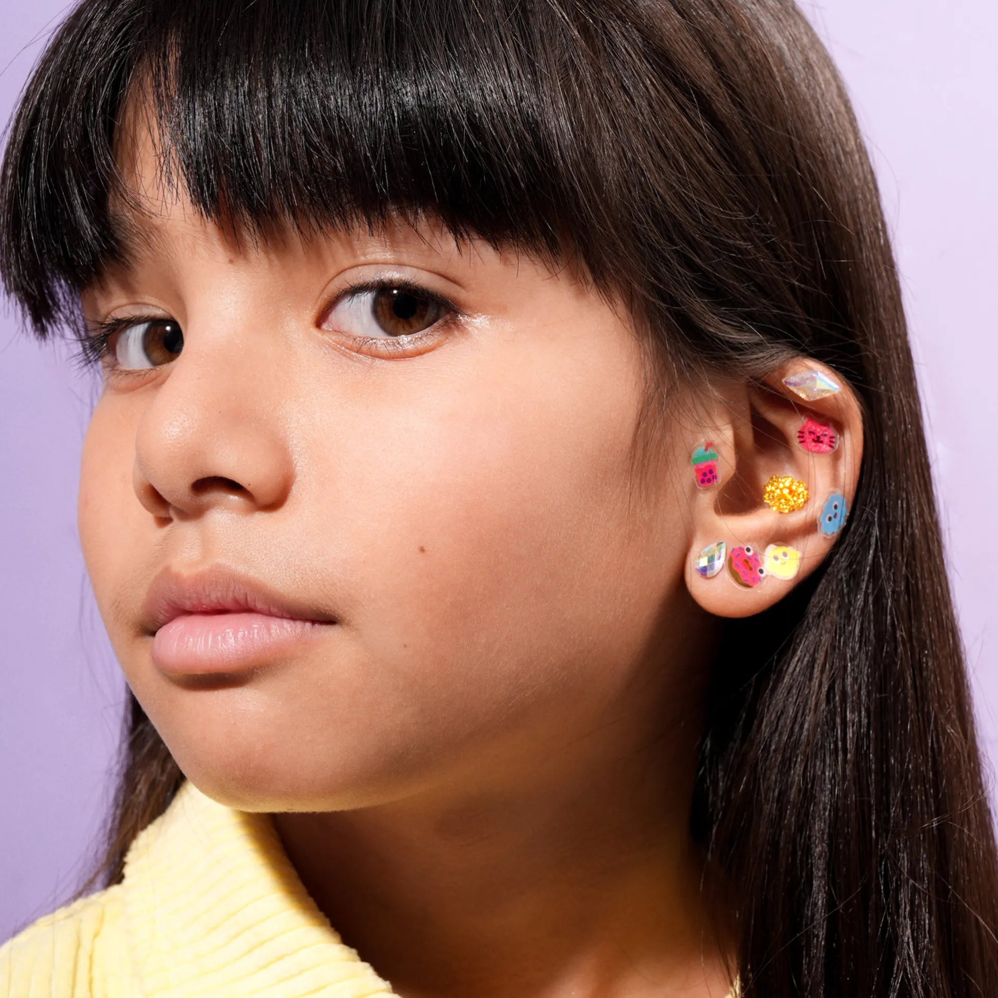 Sticker Earrings for Kids