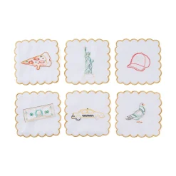 Stitch Your Own Cocktail Napkins - Set of 6
