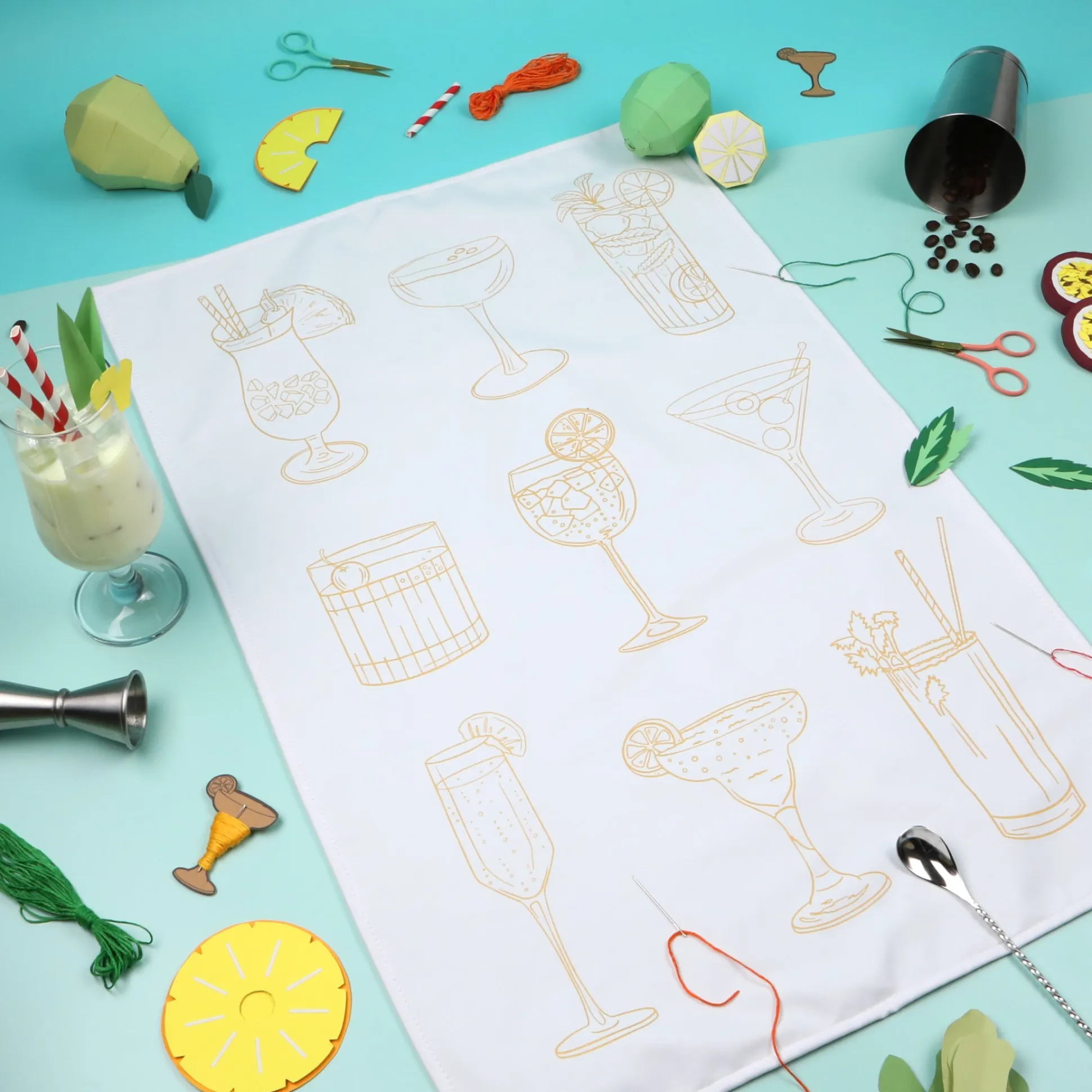 Stitch Your Own Tea Towel
