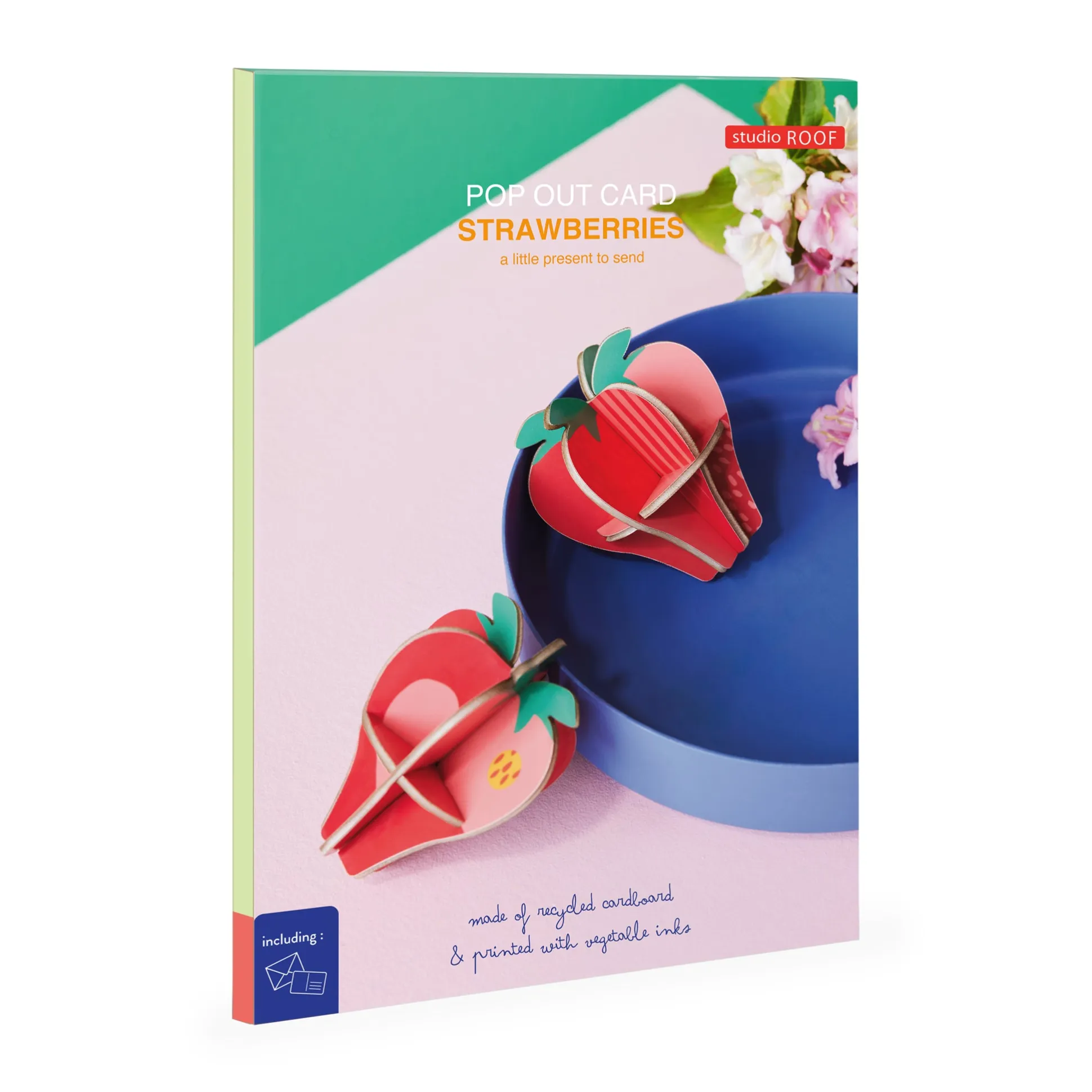 Strawberry Pop-Out Greeting Card