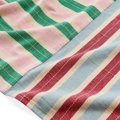 Striped Cotton Tablecloth