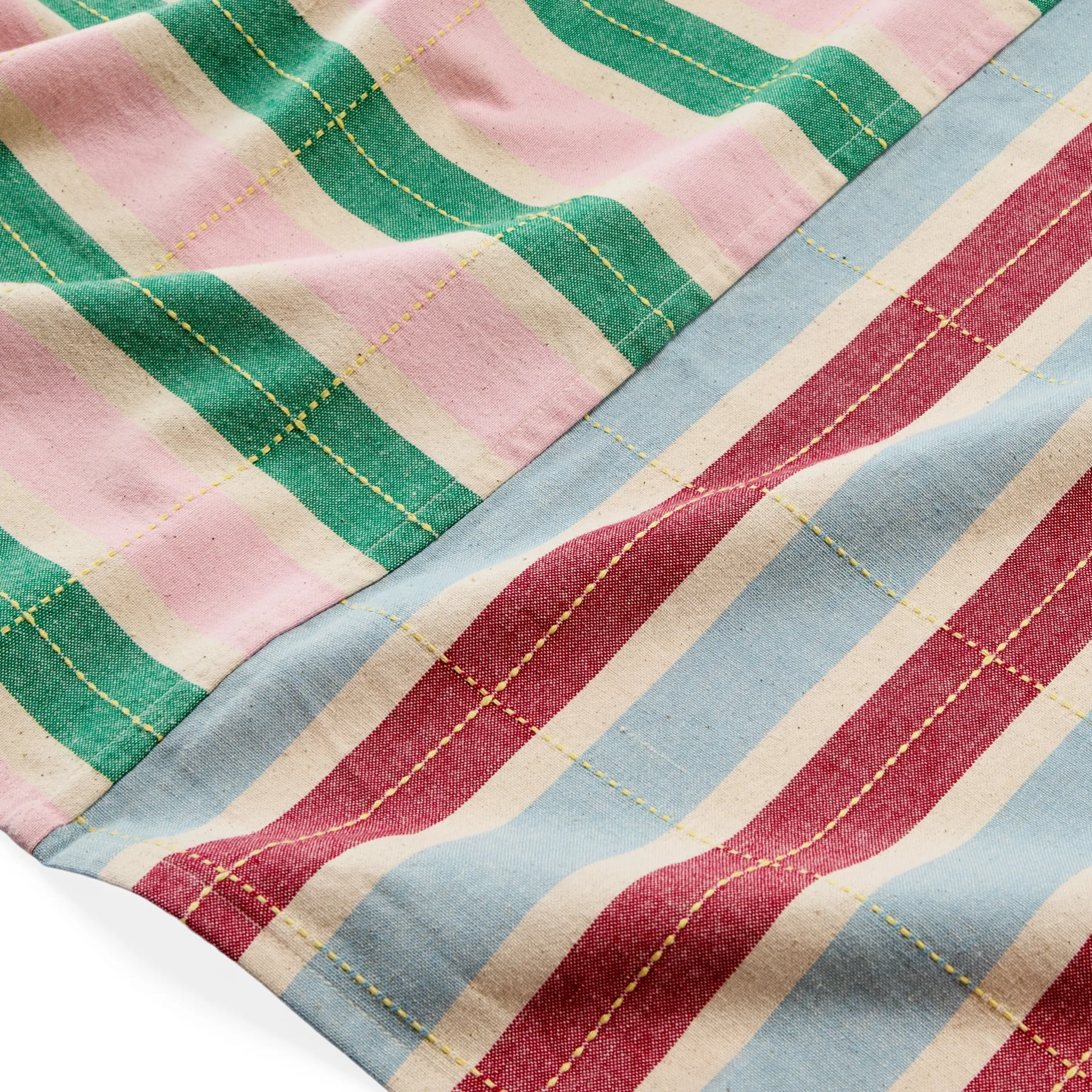 Striped Cotton Tablecloth